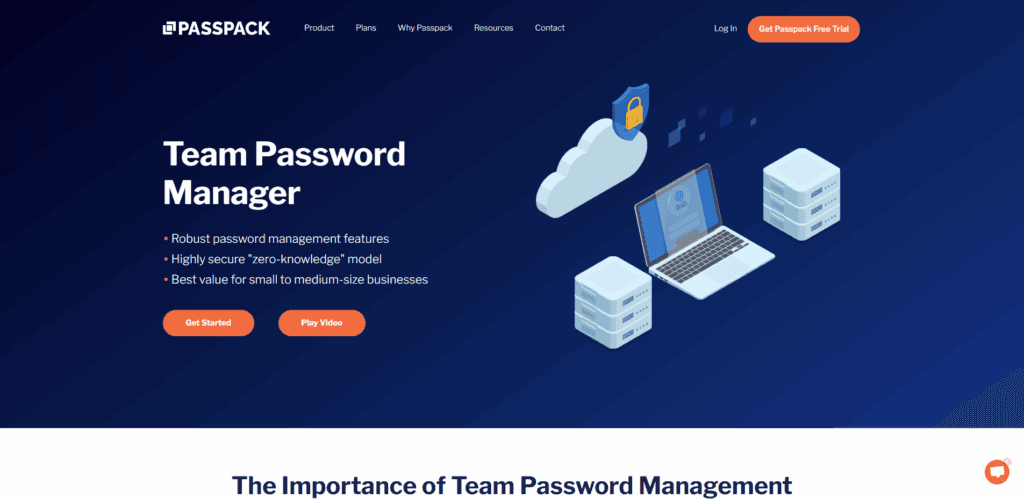 Interface du logiciel Passpack