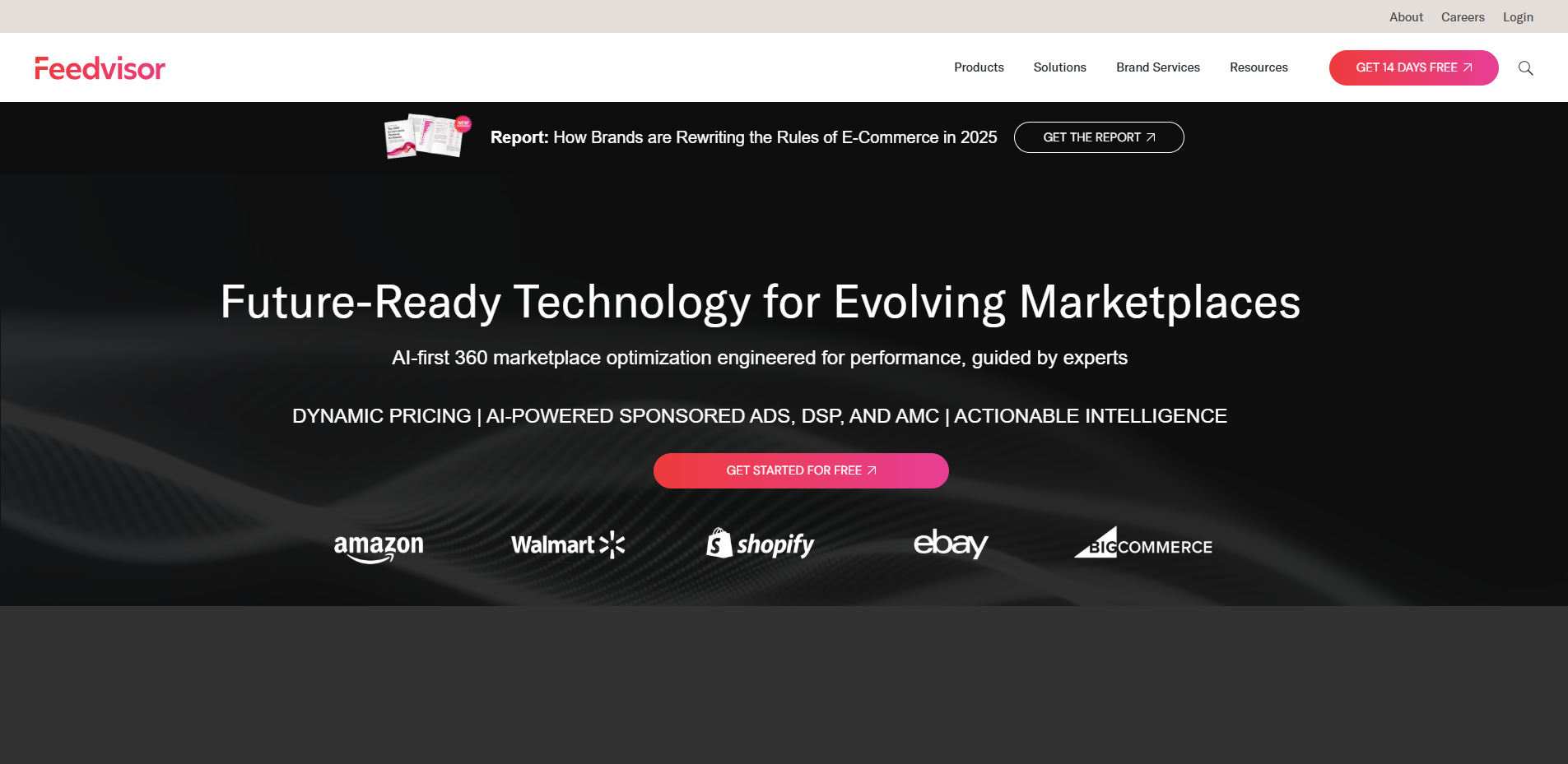 Interface du logiciel Feedvisor