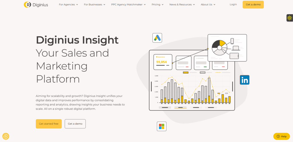 Interface du logiciel Diginius