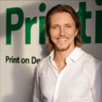 Photo de James Janis Berdigans fondateur de Printify