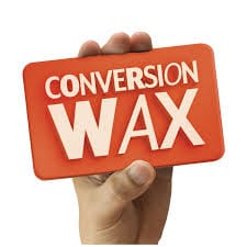 Logo Conversion Wax